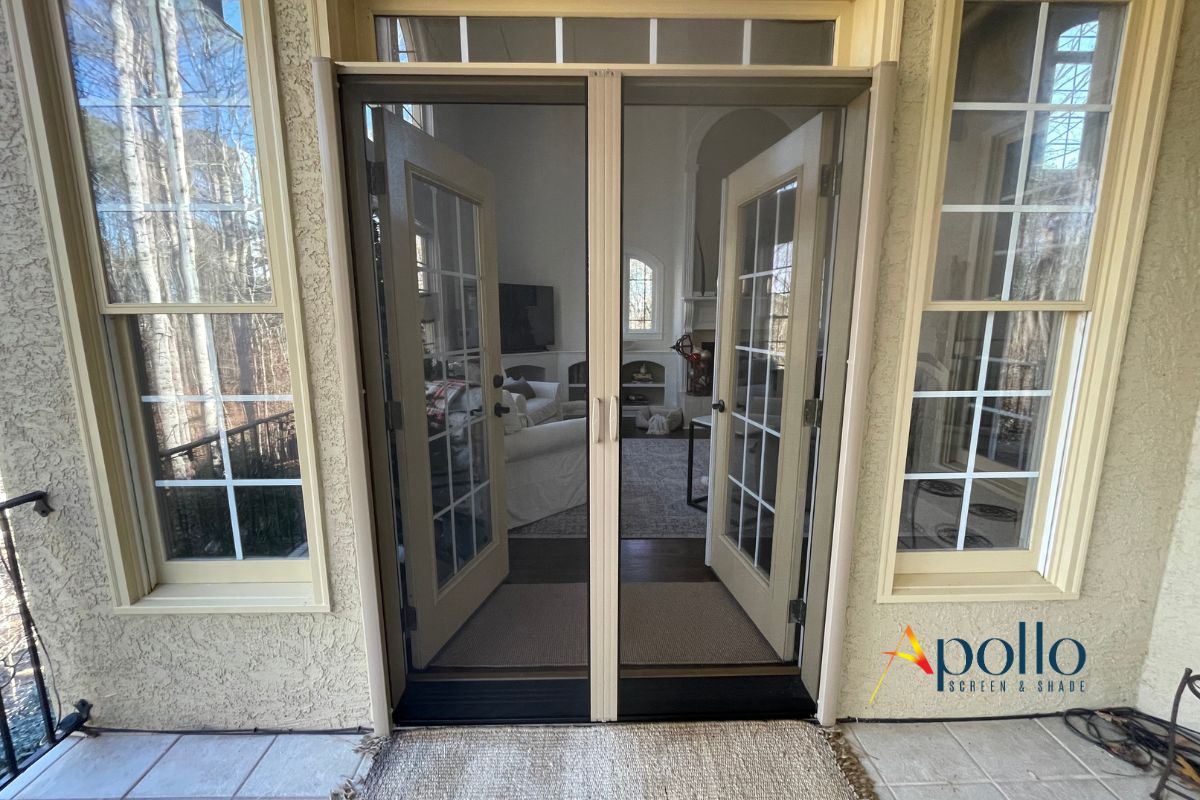 Apollo Retractable Screens For French Patio Doors Are The Heart of The Home.